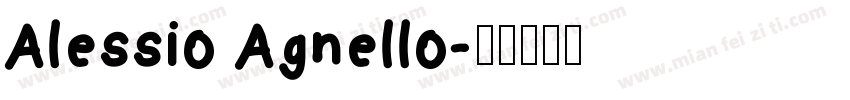 Alessio Agnello字体转换